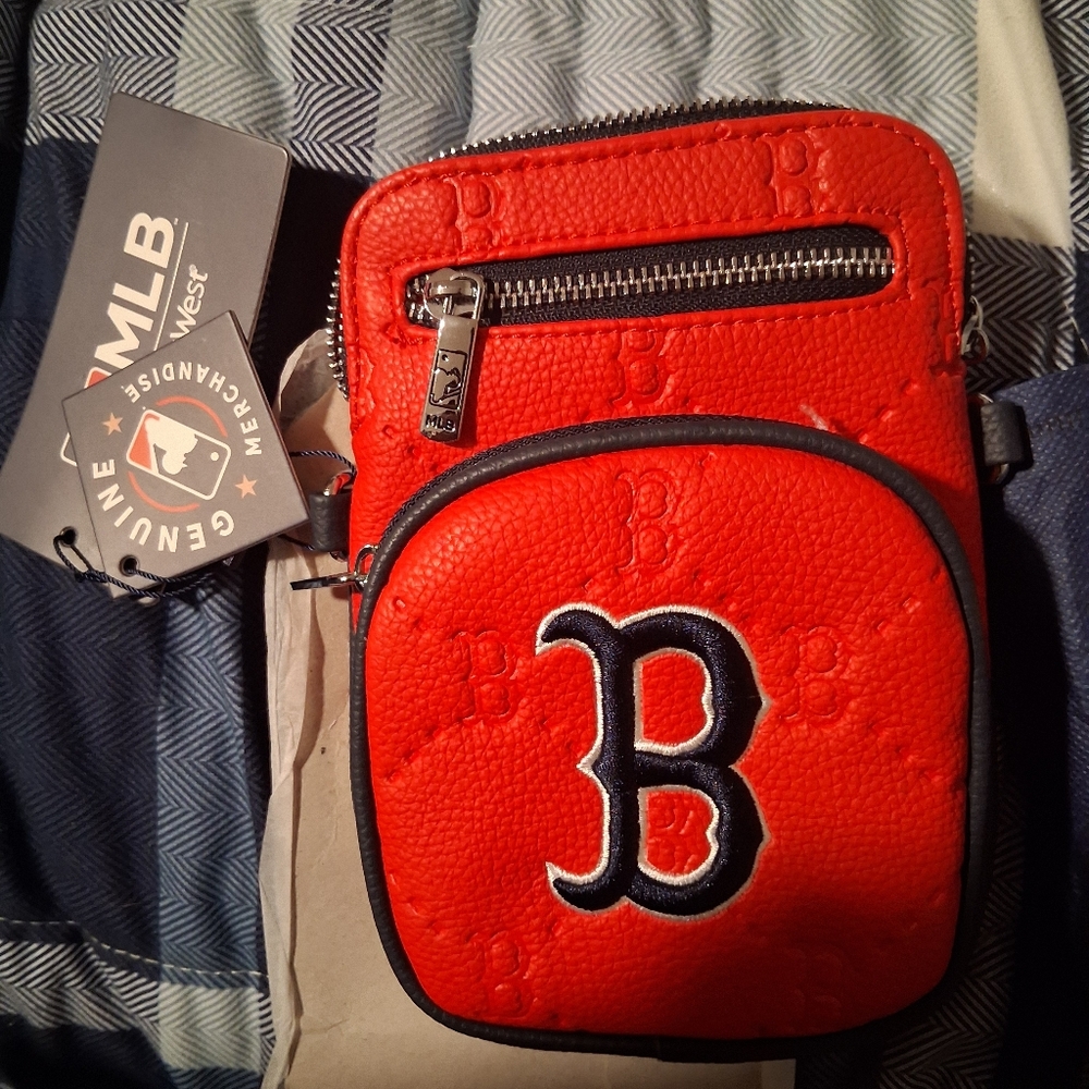 MLB Bright Red Shoulder Bag